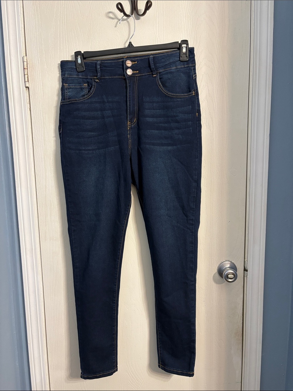 Dollhouse Dark Indigo High-Rise Skinny Jeans